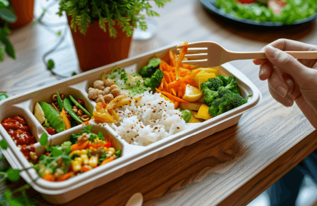 糖尿病友，做不到減醣外食嗎？我懂。例如我媽：每天中匆匆忙忙吃便當，她也曾經問過我：「如果不吃白飯，下午就肚子餓了吧。還是得吃啊！」甚至網路上一堆熱量表、醣份比例、還有那些講不完的食譜...。天啊，普通人真的做得到嗎？ 我的方法可以！ 我是環島演講的減藥藥師胡廷岳，同時也考取了糖尿病衛教師執照、心血管疾病衛教師執照。不只是我媽，現代人總是忙碌不停，早餐、午餐、晚餐，只能選擇方便又快速的外食。 但相信我，環島演講時我只請偏鄉長輩(包含我媽)記住一件事：「大格子裝菜」。 減藥、減醣真的就是這麼簡單。我媽甚至一顆血糖藥都還沒吃過呢！ 如果你也想學個不用計算、不用死背，只要「換個方式裝食物」，就能實踐減醣飲食的方法。這篇文章，就讓減藥藥師帶你來聊聊：不用餓肚子也能降血糖的外食便當吃法。
